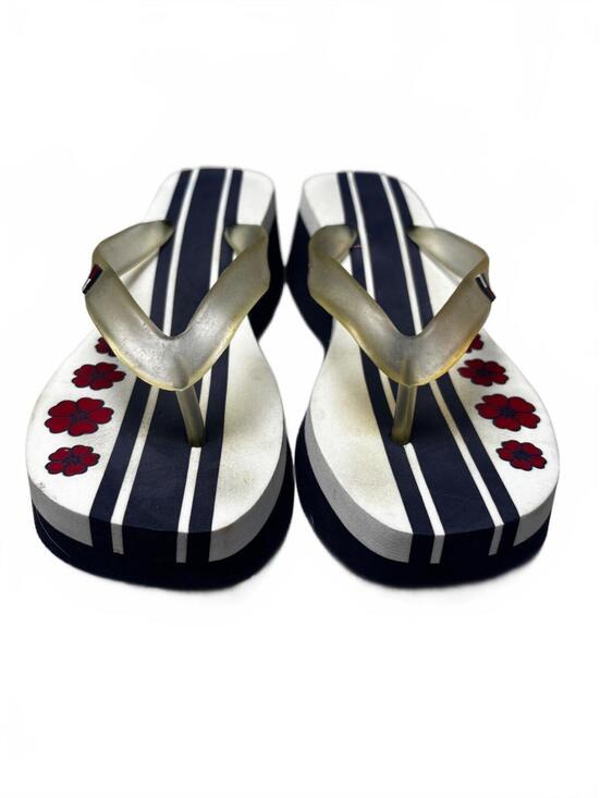 Tommy Hilfiger Shoes - Tommy Hilfiger Women's Platform Flip Flop Sandals with Red-2